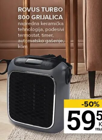 Rovus Turbo 800 grijalica kom