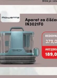 Rowenta aparat za čišćenje mrlja Clean It IN3021F0, Konzum i Mercator