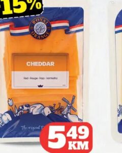 Royal Orange Sir Cheddar 300 g, Tropic