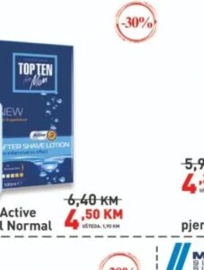 Rubella Top Ten Active A/S Normal 100 ml, Didaco