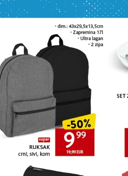Ruksak 17 l