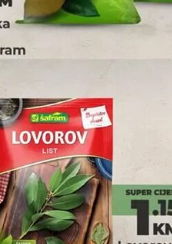Šafram Lovorov list 10 g
