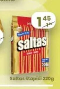 Saltas štapići 220 g, Hass