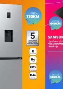 Samsung frižider RB34C652ESA/EK, Tehnomag