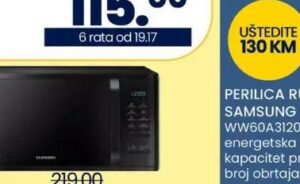 SAMSUNG MIKROVALNA PEĆ MS23K3513AK/OL 23 l