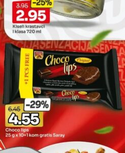 Saray Choco lips 25 g, Bingo