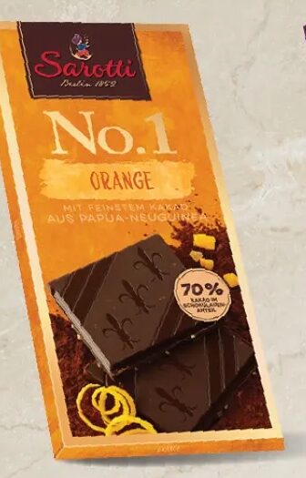 Sarotti No.1 Orange tamna čokolada 100 g