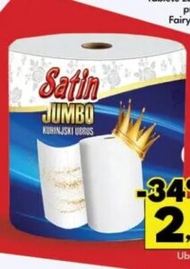 Satin jumbo kuhinjski ubrusi 1 kom, Robot