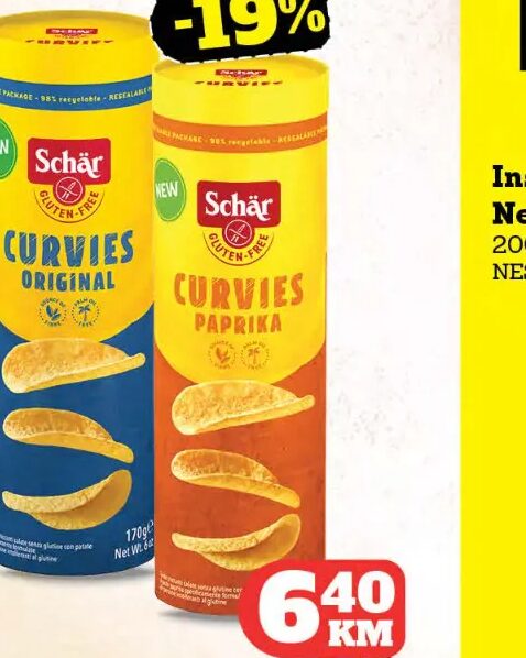 Schär Čips original, paprika 170 g