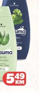 Schauma 7 Herbs Freshness šampon 400 ml