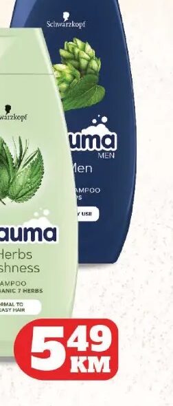 Schauma 7 Herbs Freshness šampon 400 ml
