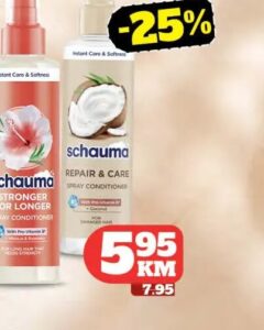Schauma Regenerator u spreju Repair&Care 200 ml, Crvena jabuka