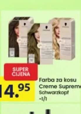 Schwarzkopf Creme Supreme farba za kosu 1/1