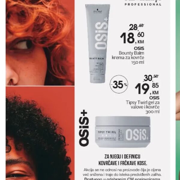 Schwarzkopf OSiS+ Bounty Balm krema za kovrče 150 ml