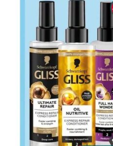 Schwarzkopf Regenerator Gliss 3x200 ml, Mega diskont