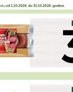 Semić Sudžuk pikant 450 g, Crvena jabuka