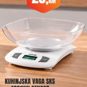 Sencor kuhinjska vaga SKS 4001WH 1 kom, Fortuna