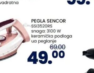 Sencor pegla SSI3520RS