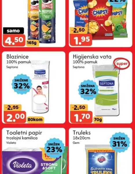 Septona Blazinice 80kom