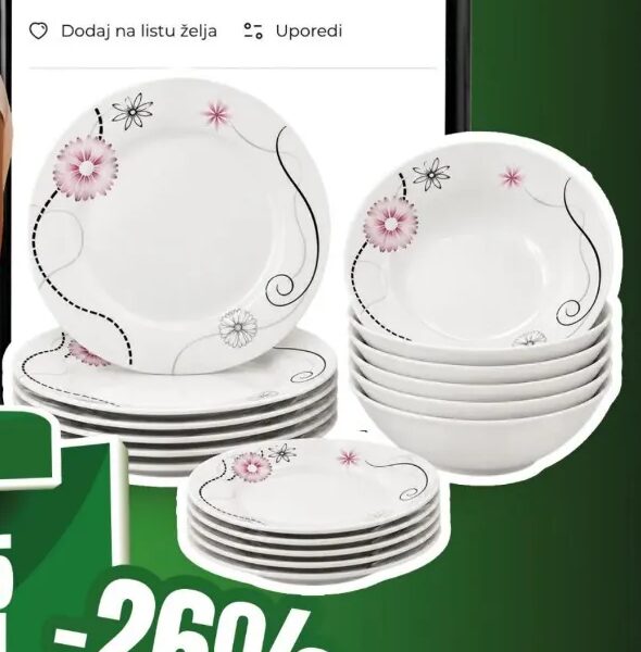 SERVIS ZA RUČAVANJE 18/1