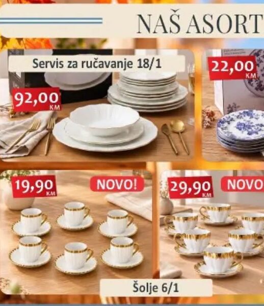 Servis za ručavanje 18/1