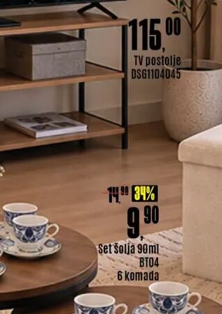 Set šolja BT04 6 komada