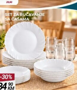 Set za ručavanje sa čašama 24/1 24/1, Belamionix