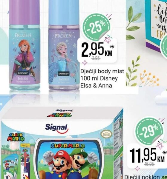 Signal Super Mario Dječiji poklon set