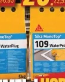 Sika MonoTop 108 Waterplug 5 kg, Penny