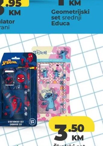 Školski set odabrani 1 kom