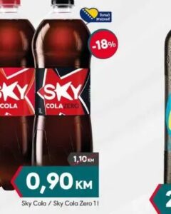 Sky Cola / Sky Cola Zero 1 l, Mega diskont