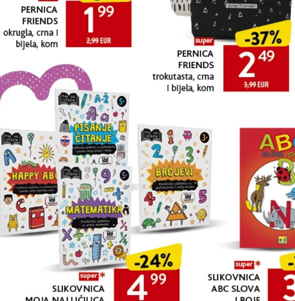 SLIKOVNICA MOJA NAJ UČILICA razne vrste