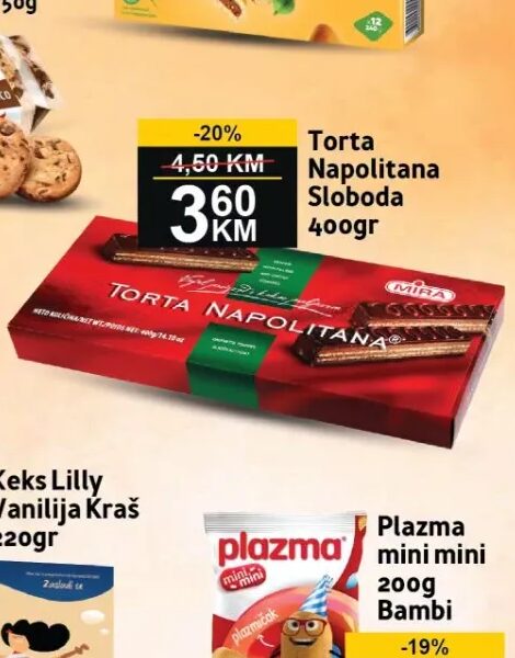 Sloboda Torta Napolitana 400gr 400 g