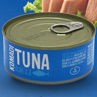 Slova Tuna komadi u biljnom ulju 80g