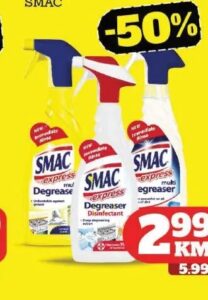Smac sredstvo za odmašćivanje 650 ml
