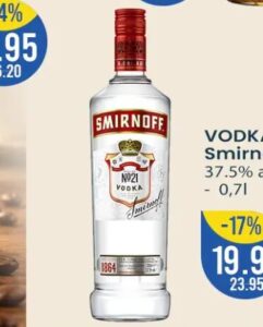 Smirnoff Vodka 0.7 l, FIS