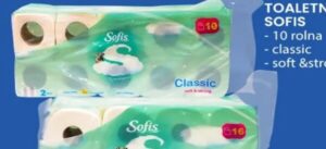 Sofis toaletni papir classic 10 rolna, FIS