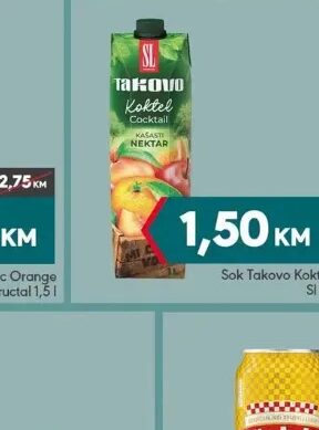 Sok Takovo Koktel 1 l