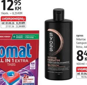 Somat All In 1 Extra tablete za mašinsko pranje suđa 44 kom