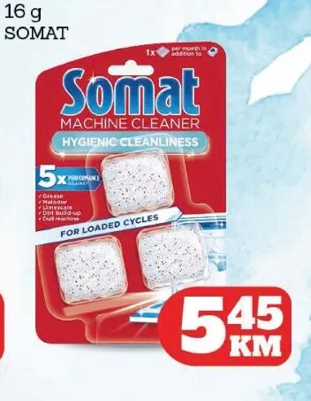 Somat sredstvo za čišćenje mašine za suđe 16 g