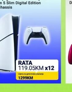 Sony igraća konzola PlayStation 5 Slim Digital Edition 1 kom, Kupi Tehniku
