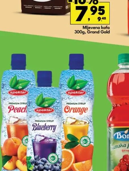 Spektar sirup 0.75 l