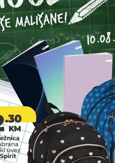 Spirit bilježnica odabrana meki uvez A4