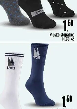 Sport Muška čarapa br. 40-46