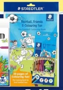 Staedtler Bojanka nogomet + bojice 12/1 1 set, Namex