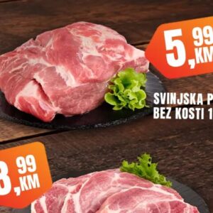 Svinjska plećka bez kosti 1kg, Fortuna