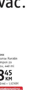 Syoss Intense Keratin šampon za kosu 440 ml