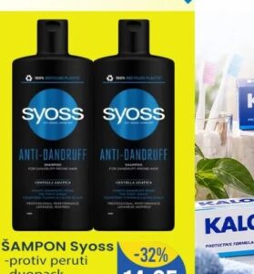 Syoss šampon protiv peruti duopack