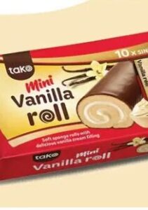 Tako mini vanilla roll 280 g, Robot