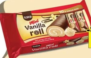 Tako mini vanilla roll 280 g, Robot